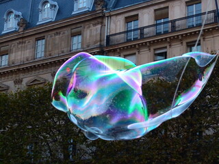 Bulle de savon géante Paris