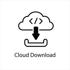 Cloud Download icon