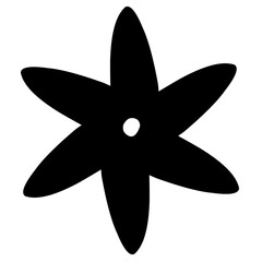 Propeller Silhouette Vector