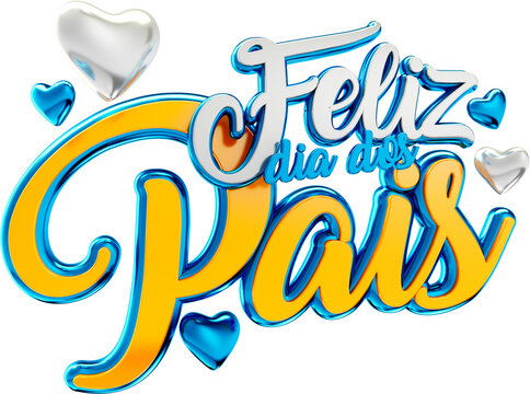 selo 3d feliz dia pais promocao pais, logotipo papai, oferta dia dos pais