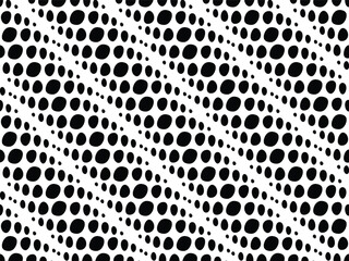 Abstract monochrome pattern seamless with random dots 