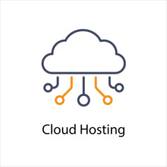 Cloud Hosting icon