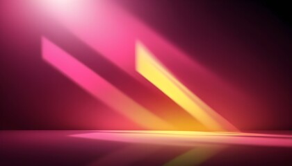 Dark Pink And Yellow Dynamic Shadow Abstract Business Background Vector