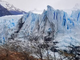 glaciar argentina paisaje