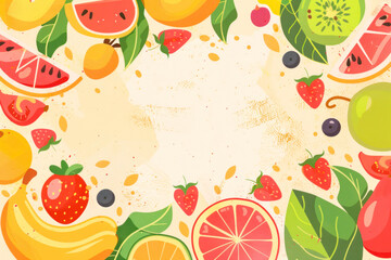 Food backgrounds set with copyspace.