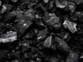 Close-Up of Anthracite Coal