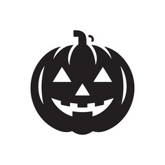 MobileGlowing Gourds: Vector Jack-o'-Lantern Silhouettes Illuminating the Spirit of Halloween. Pumpkin vector, Jack-o'-lantern black illustration.