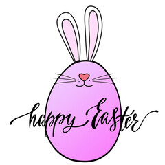 easter bunny with eggs © betania