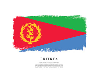 Obraz premium Flag of Eritrea