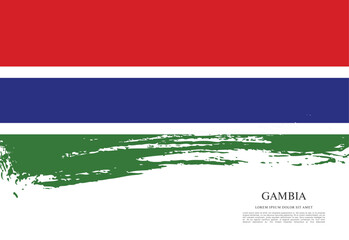 Flag of Gambia