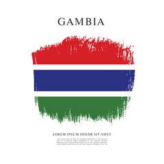 Flag of Gambia