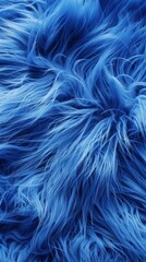 Fototapeta premium blue fur background.