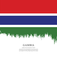 Flag of Gambia