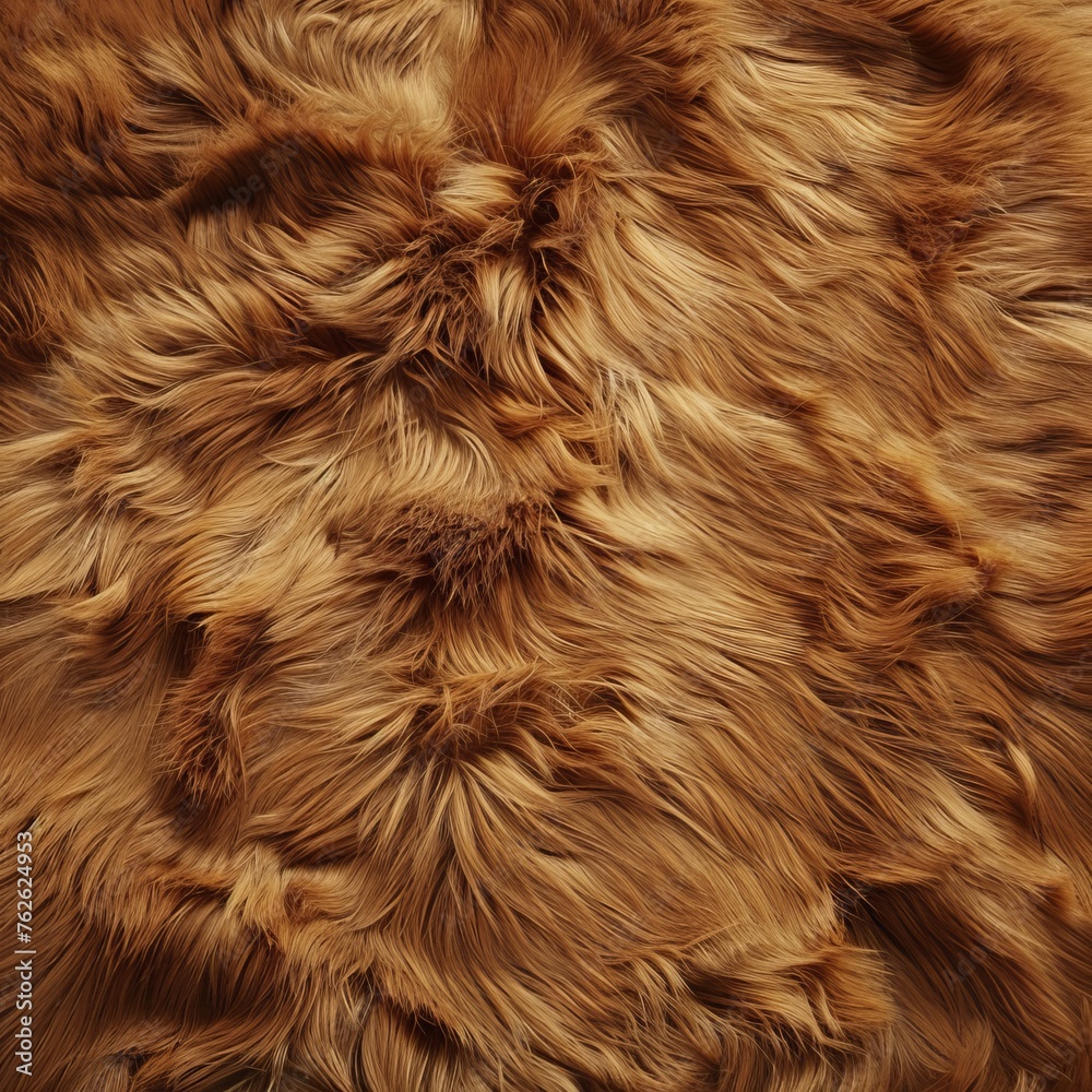 Wall mural natural fur background.