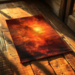 Mystical Doormat, Enchanting, Ward against Ill Will, Filtering Energy - obrazy, fototapety, plakaty