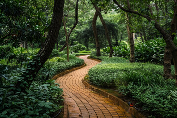 Serene Forest Pathway