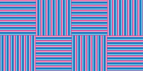 Striped pattern. Pink, blue texture Seamless vector stripes. simple parallel stripes. Fabric for wrapping wallpaper. Textile sample. Abstract geometric background. trendy art background for print.