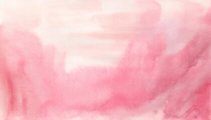pink watercolor pastel painted background abstract pink texture for design