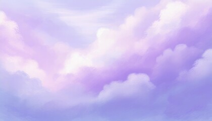 lavender pastel gradient mystical sunlight sky with flowing cumulus clouds texture phone hd...