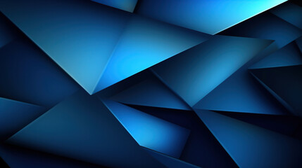 blue geometric background - obrazy, fototapety, plakaty