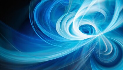 swirl smooth blue smoke abstract background
