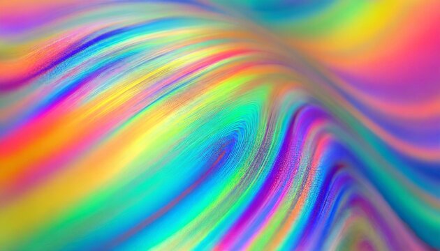 rainbow holographic vivid background