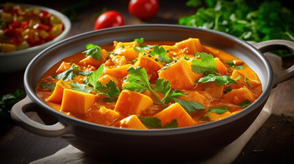 Pressure Cooker Sweet Potato Curry