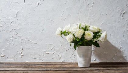 white plastered wall background
