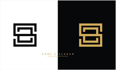 SZ, ZS, S, Z, Abstract letters Logo monogram