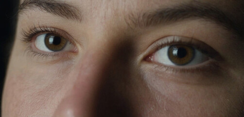 Fototapeta premium young adult woman or teenager girl, caucasian, age 20, feeling s