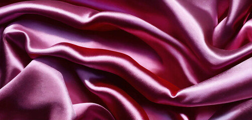 Obraz premium Silk Satin Fabric Background