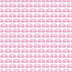 Pink floral seamless pattern vector illustration