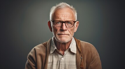 Obraz premium portrait of a senior man