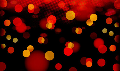 Red bokeh background for banner, poster, Party, Anniversary, greetings, and various design works