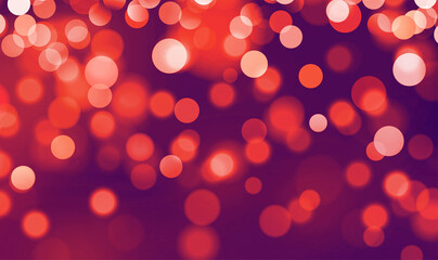 Red bokeh background for banner, poster, Party, Anniversary, greetings, and various design works