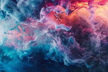 paint backgrounds multicolored abstract smoke - obrazy, fototapety, plakaty