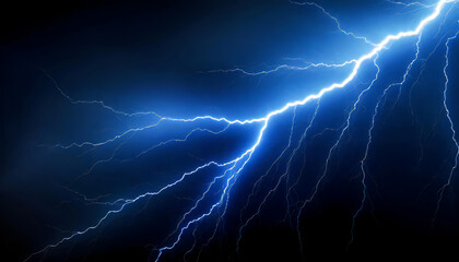 Black and blue background with lightning strikes texture