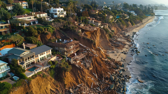 Erosion and Natural Habitat Loss, news, illustration, image, article, newspaper