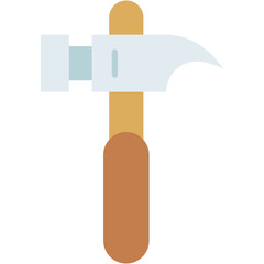 Carpenter, construction, hammer, repair, service Icon