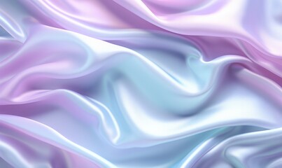 Fototapeta premium The texture of iridescent soft white pink and blue silk. Colorful elegant. Space for design. Matte, shimmer.Template. Empty. Rough, grain. Christmas, Valentine, Birthday, Mother's day
