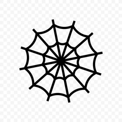 Spider web vector line design