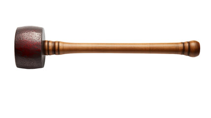 A close-up of a wooden pipe resting elegantly on a white background