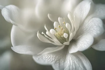 Zelfklevend Fotobehang white magnolia flower © Minhal