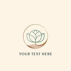 Fototapeta premium organic land logo-8.eps