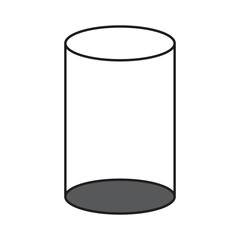 cylinder tube icon vector illustration design template