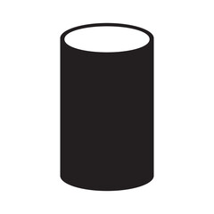 cylinder tube icon vector illustration design template