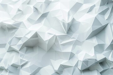 A white background with a lot of triangles. The triangles are all different sizes and angles. The image has a very abstract and geometric feel to it - obrazy, fototapety, plakaty