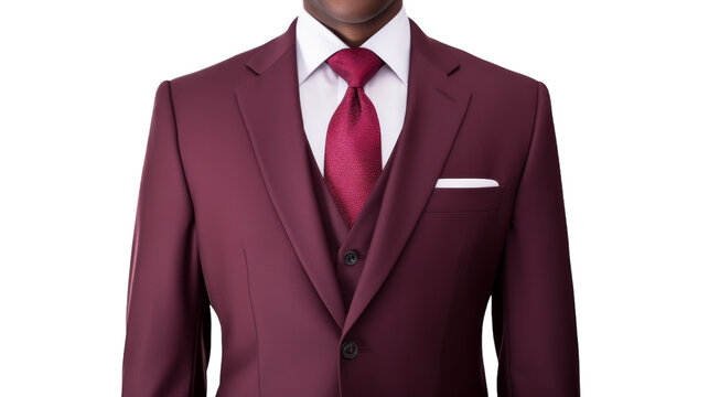 A sophisticated mannequin dressed in a stylish suit and tie, exuding confidence and class