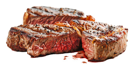 Denver Steak Isolated On Transparent Background
