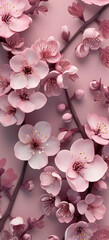 Fototapeta premium 3d wallpaper of beautiful flower background
